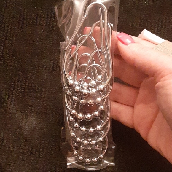 unbranded Other - Silver Metal Shower Hooks